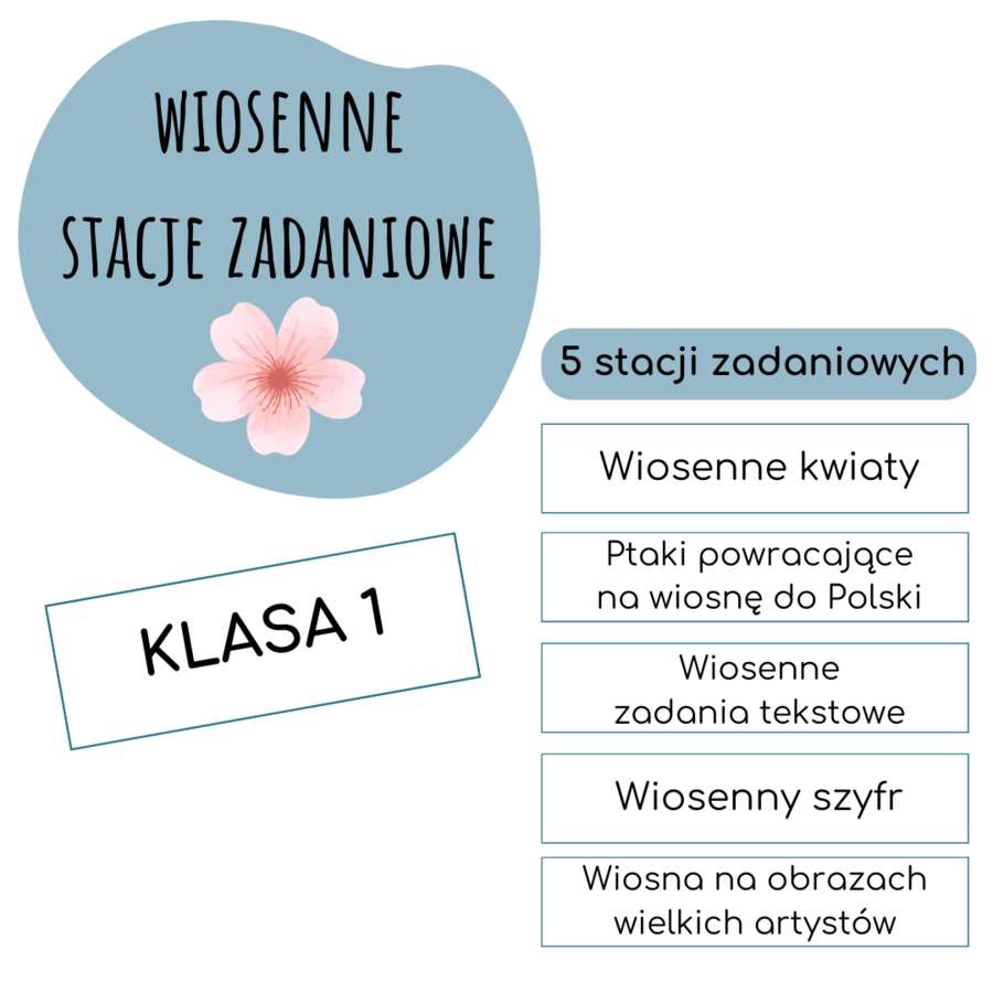 WIOSENNE STACJE ZADANIOWE dla 1 klasy