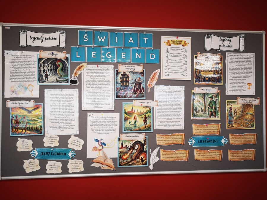 LEGENDY POLSKIE I ZE ŚWIATA // gazetka