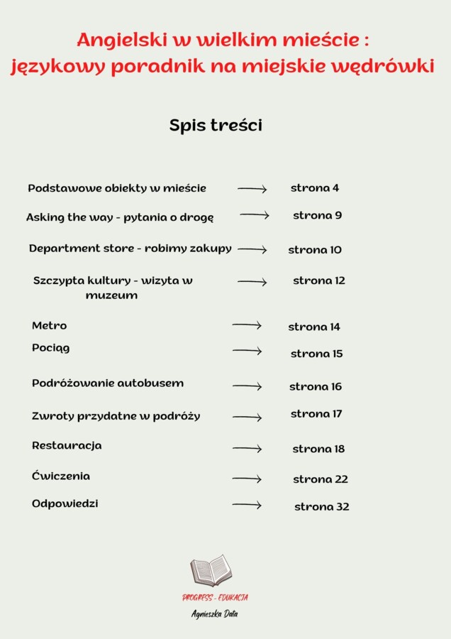 Angielski w wielkim mieście. Językowy poradnik na miejskie wędrówki.