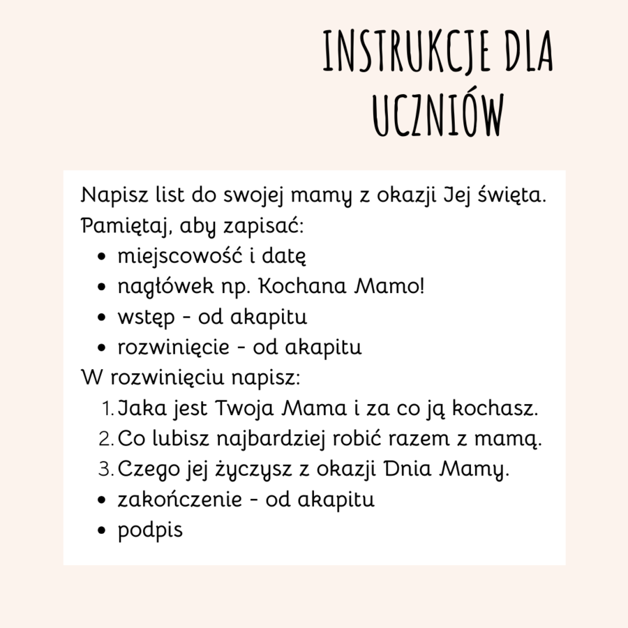 LIST - JAK NAUCZYĆ DZIECI PISANIA LISTÓW?