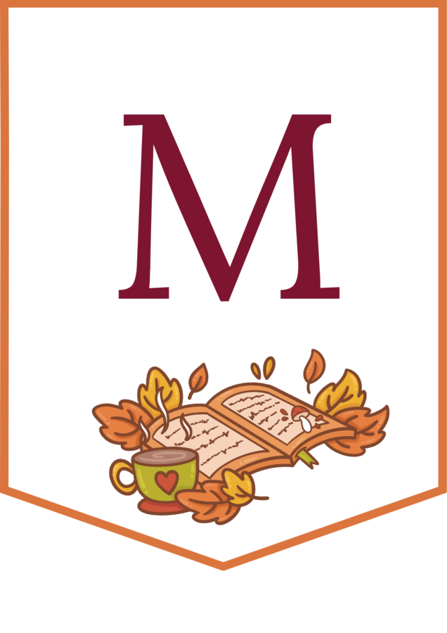 BIBLIOTEKA - MIESIĄC BIBLIOTEK SZKOLNYCH - girlanda - gazetka - wersja 2