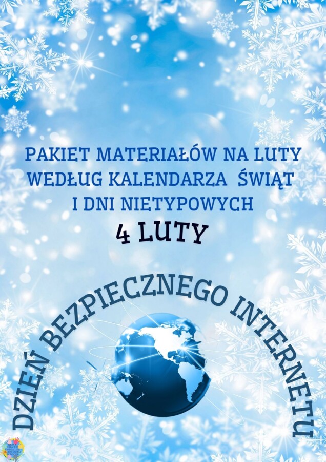 PAKIET MATERIAŁÓW NA LUTY WEDŁUG KALENDARZA ŚWIĄT I DNI NIETYPOWYCH.