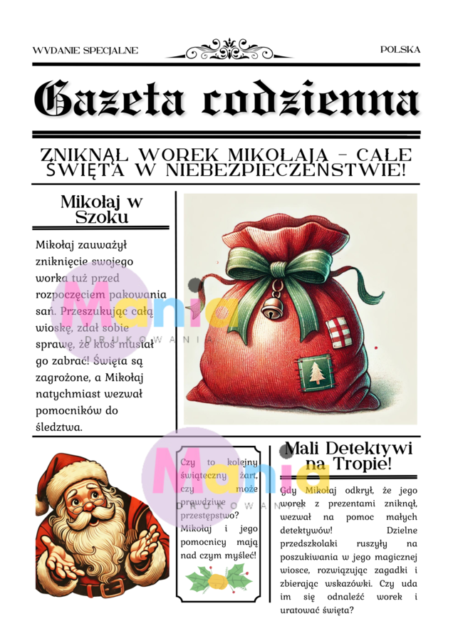 Tajemnica Zaginionego Worka z Prezentami