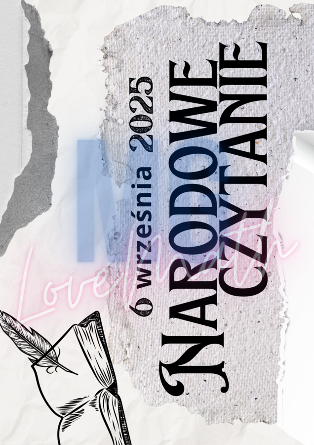 Narodowe czytanie 2025 - Jan Kochanowski - plakat, napisy, twórczość poety, dyplom, zakładki do książek