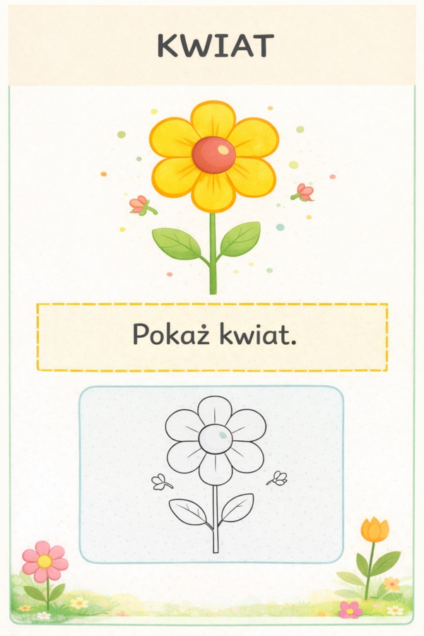 Wiosna tuż‑tuż! – Zestaw kart obserwacyjnych dla maluchów (2–3 lata)