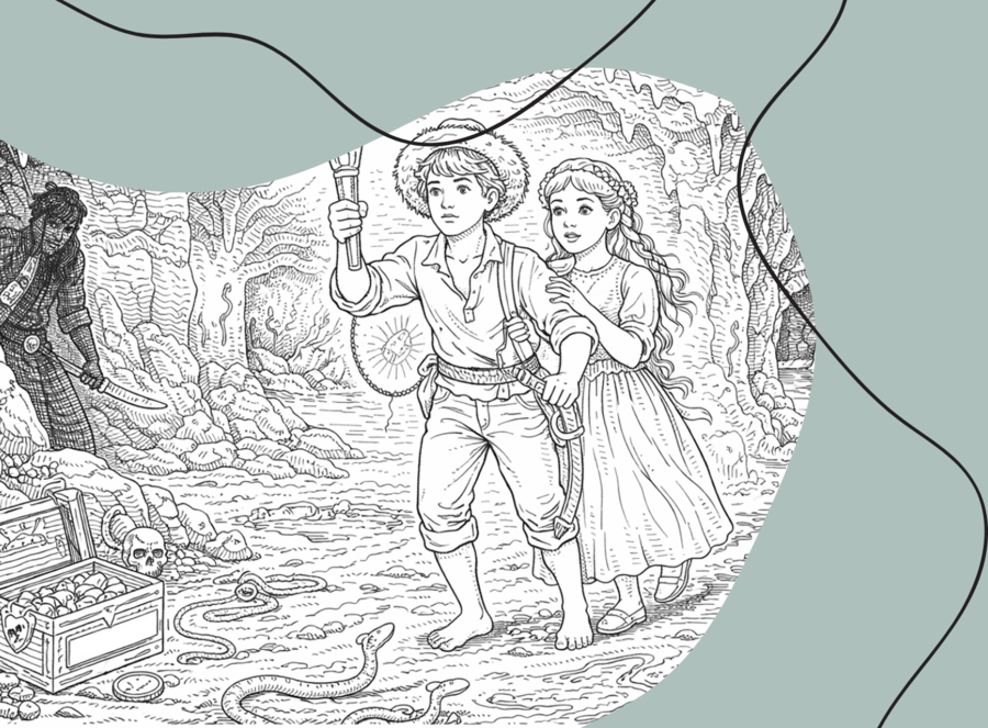 Kolorowanka - Przygody Tomka Sawyera