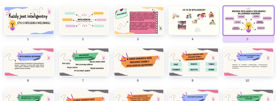 4 Doradztwo Zawodowe - inteligencja wieloraka