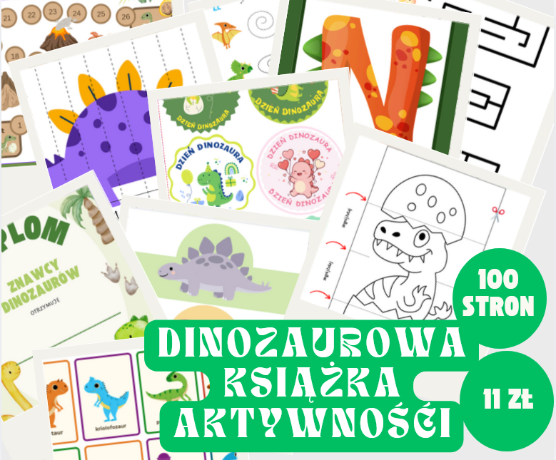 Dzień Dinozaura - książka aktywności