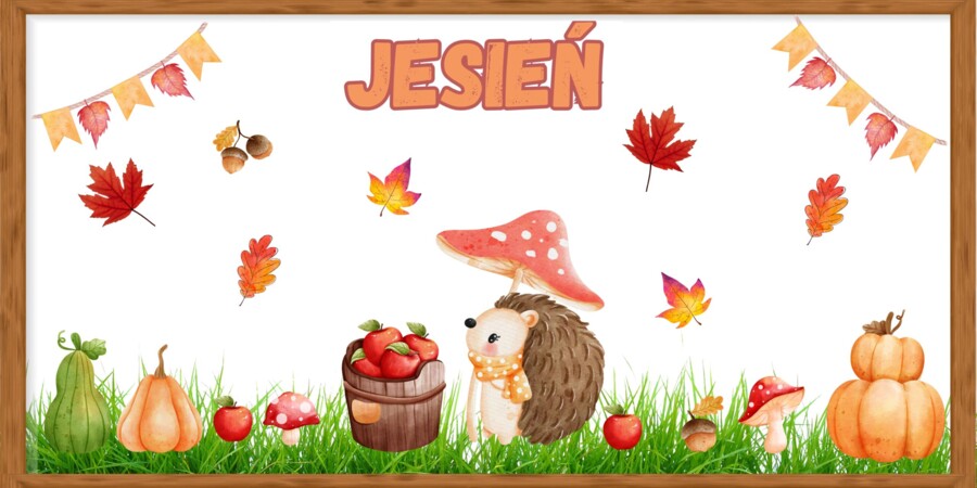 JESIENNA TABLICA 29 ELEMENTÓW