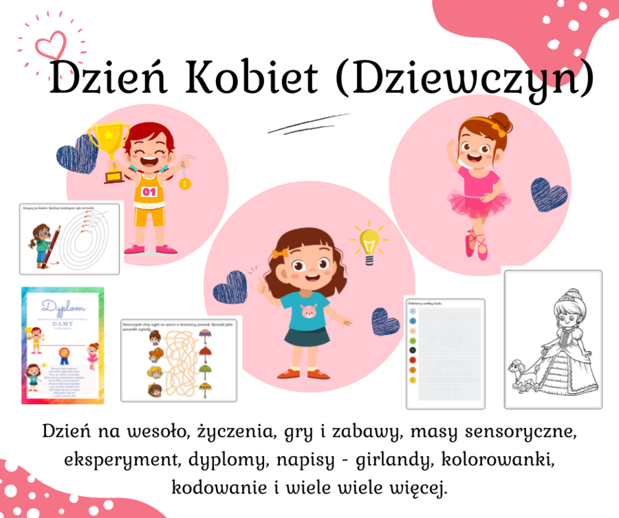 8 Marca - Dzień KOBIET - Dzień Dziewczyny