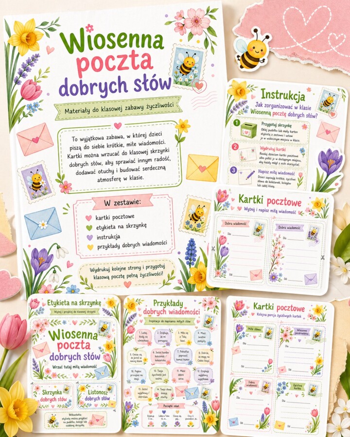Wiosenna poczta dobrych słów