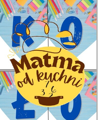 Napis "ŻEGNAJ SZKOŁO" - proporczyk