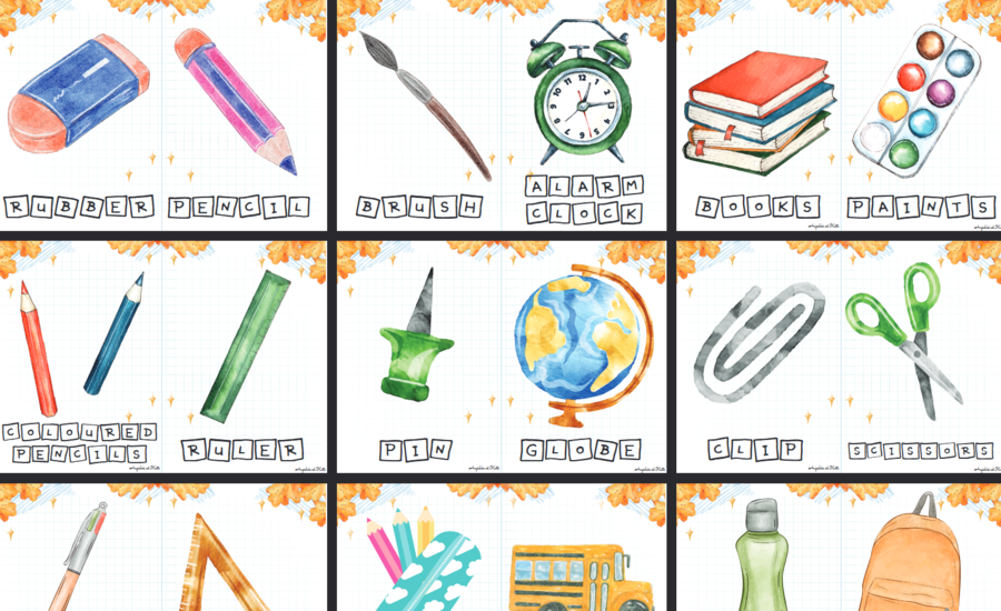 Back to school Flashcards