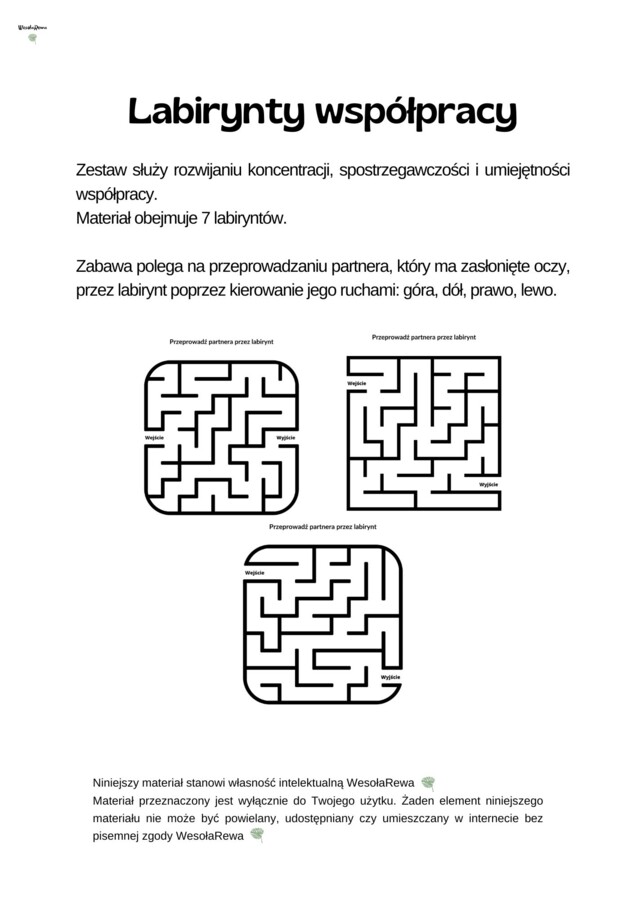 Labirynty współpracy