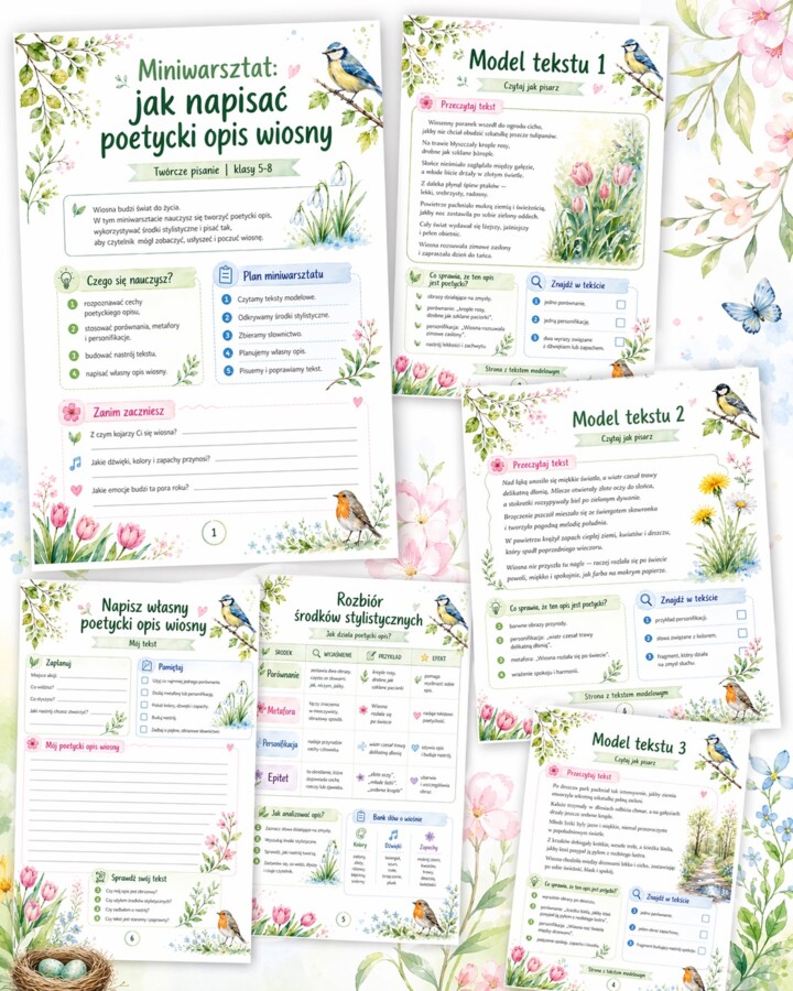 Jak napisać poetycki opis wiosny?