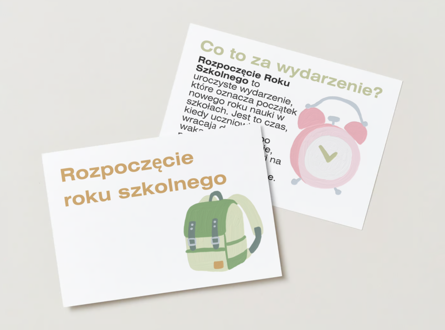 Rozpoczęcie roku szkolnego - materiały na rozpoczęcie roku szkolnego