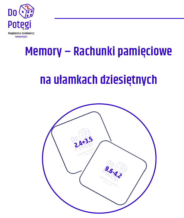 Memory – Rachunki pamięciowe na ułamkach dziesiętnych