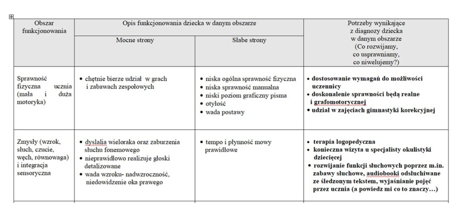Wielospecjalistyczna Ocena Poziomu Funkcjonowania Ucznia z Niepełnosprawnością Intelektualną w Stopniu Lekkim