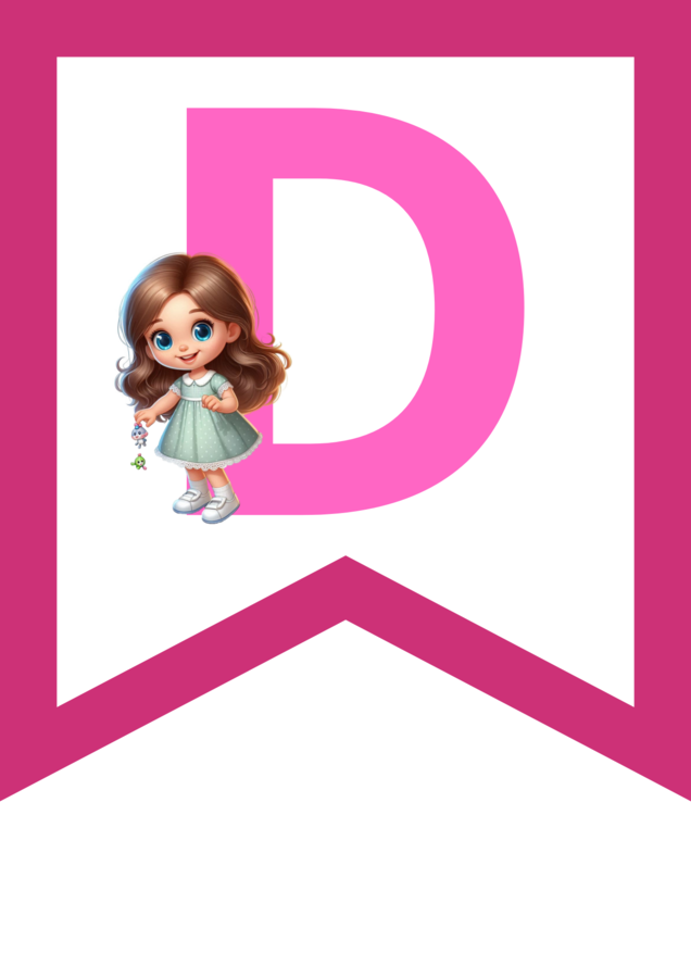 Dzień przedszkolaka girlandy i napisy