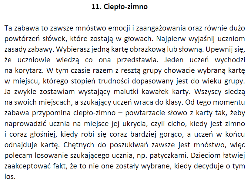 Karty obrazkowe i słowne w nauczaniu języka obcego. 50 ćwiczeń. E-book.
