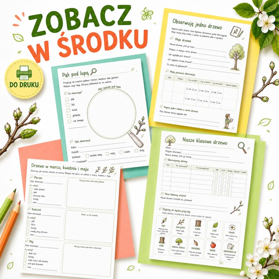 Drzewa i pąki - obserwuję zmiany