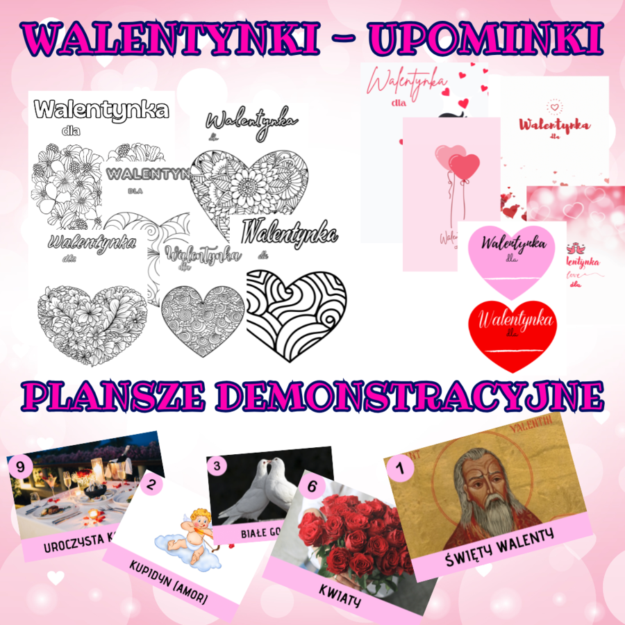 WALENTYNKI (ze scenariuszem zajęć)