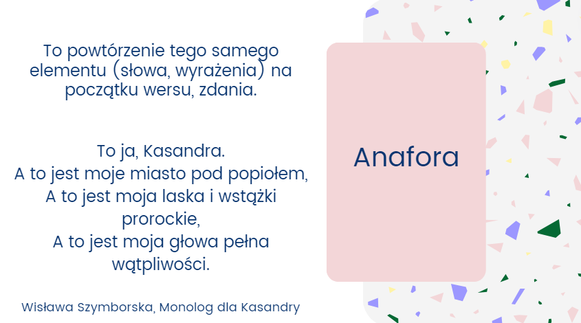 Środki poetyckie - prezentacja