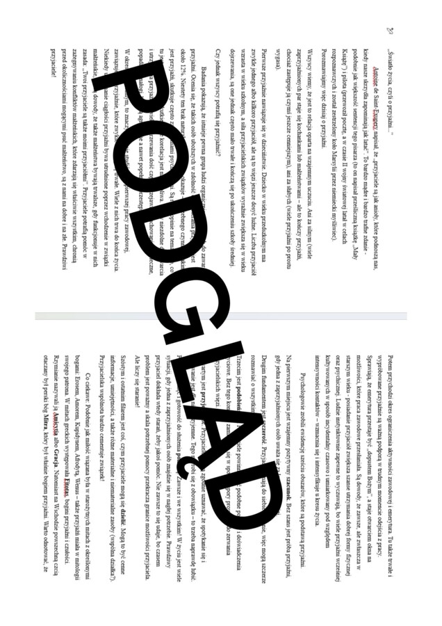 Karty pracy - "Oskar i Pani Róża"