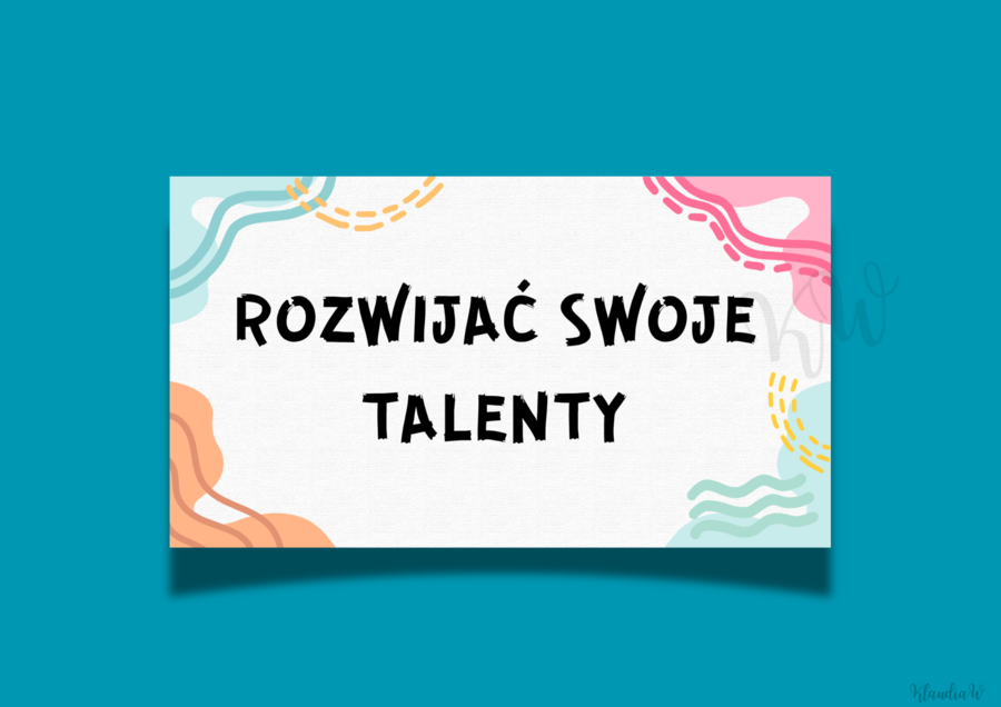 „TO JEST TWÓJ ROK, ABY...” - gazetka szkolna na Nowy Rok