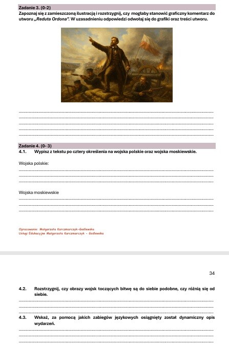 Lektury na korepetycjach - zestaw dla korepetytorów pracujących z uczniami do E8