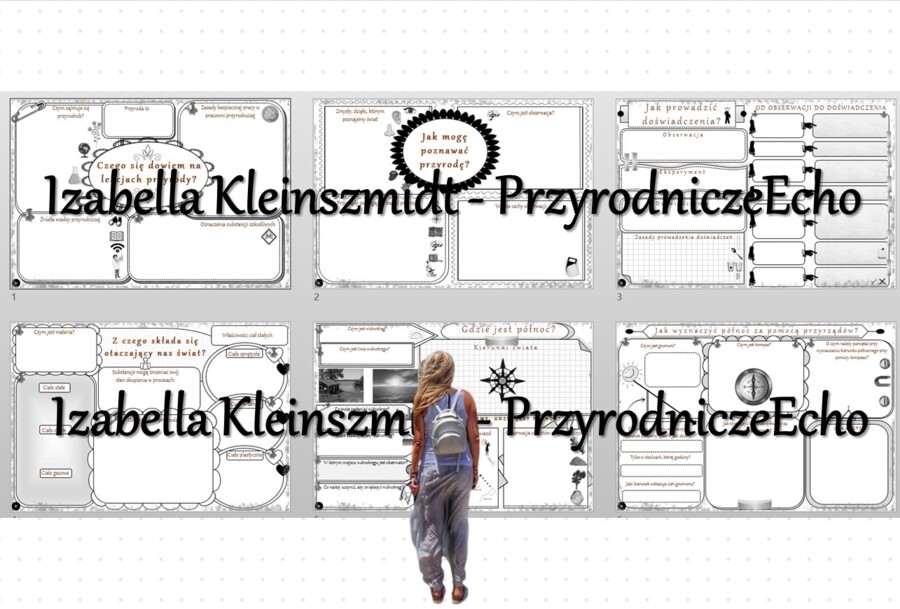 Zestaw kart pracy do działu „Badam i poznaję przyrodę”. Karty pracy wykonane w power point – można edytować. Przyroda 4, na podstawie wydawnictwa WSiP