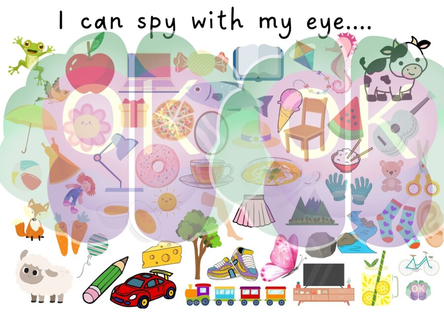 👀 I Can Spy With My Little Eye – zabawa językowa dla dzieci! (poziom KIDS, klasy 1–3)gra językowa, I can spy, nauka angielskiego dla dzieci, klasy 1–3, słownictwo, speaking, zabawy na angielski, plansze obrazkowe, gra w zgadywanie, I can spy, English gam