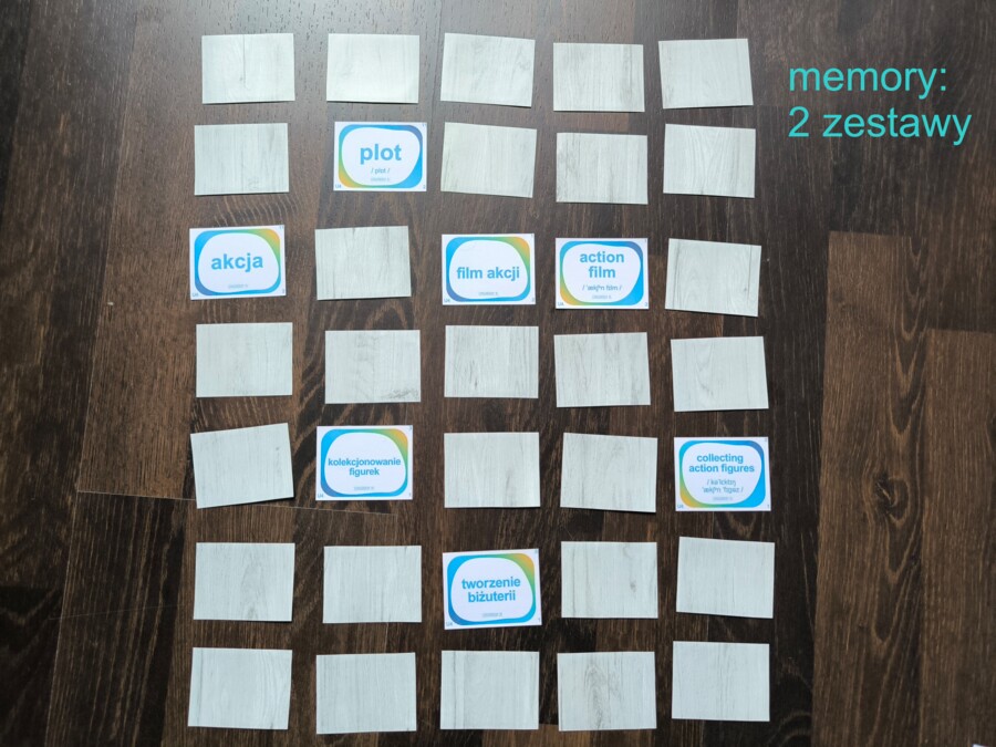 Together 6: Unit 1 – Kompletny Zestaw Kart Memory ze słownictwem (104 karty!)