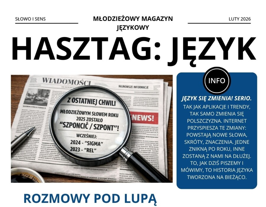Hasztag Język  - MDJO