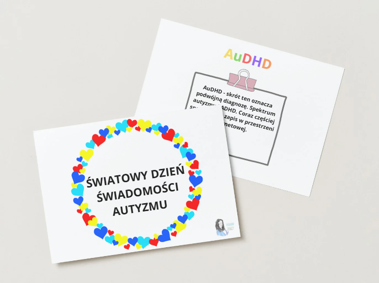 Światowy Dzień Świadomości autyzmu. Gazetka ścienna.