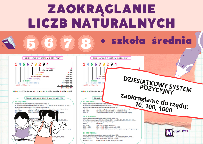 E8 Zaokrąglanie liczb naturalnych