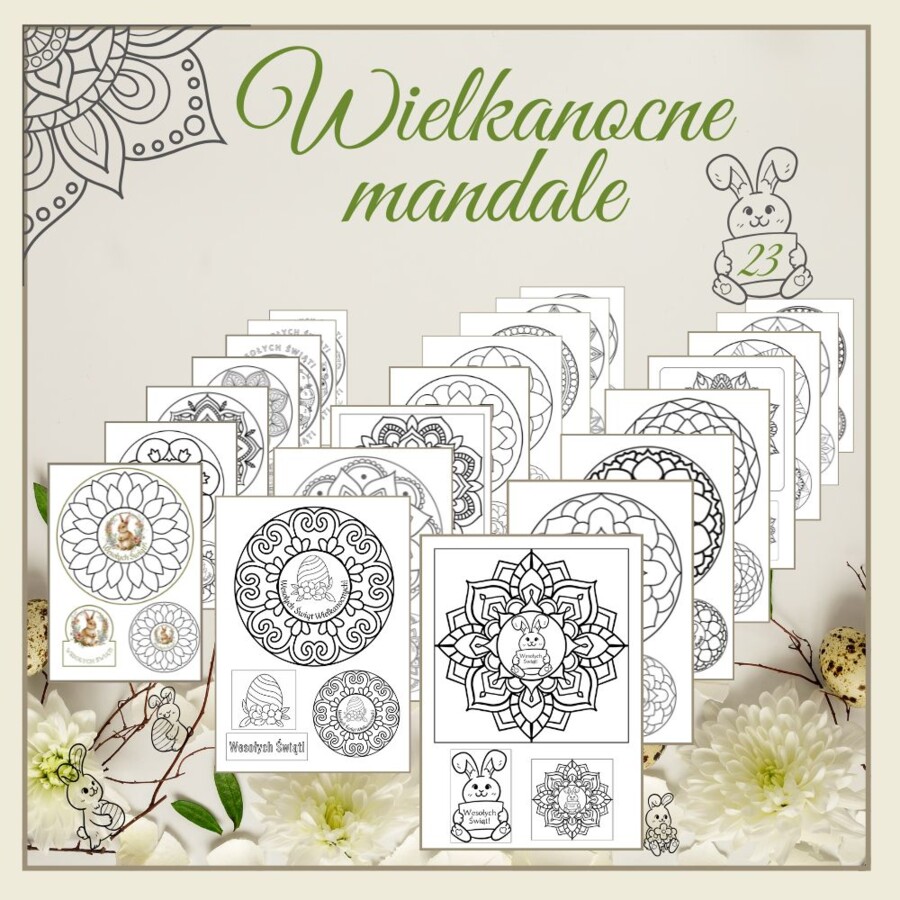 Wielkanocne mandale