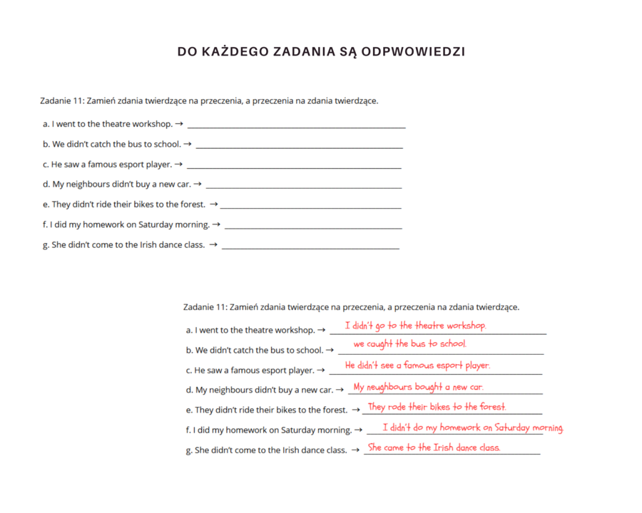 Together 5 Unit 7 Dodatkowe materiały Karty Pracy Słownictwo Komunikacja Gramatyka