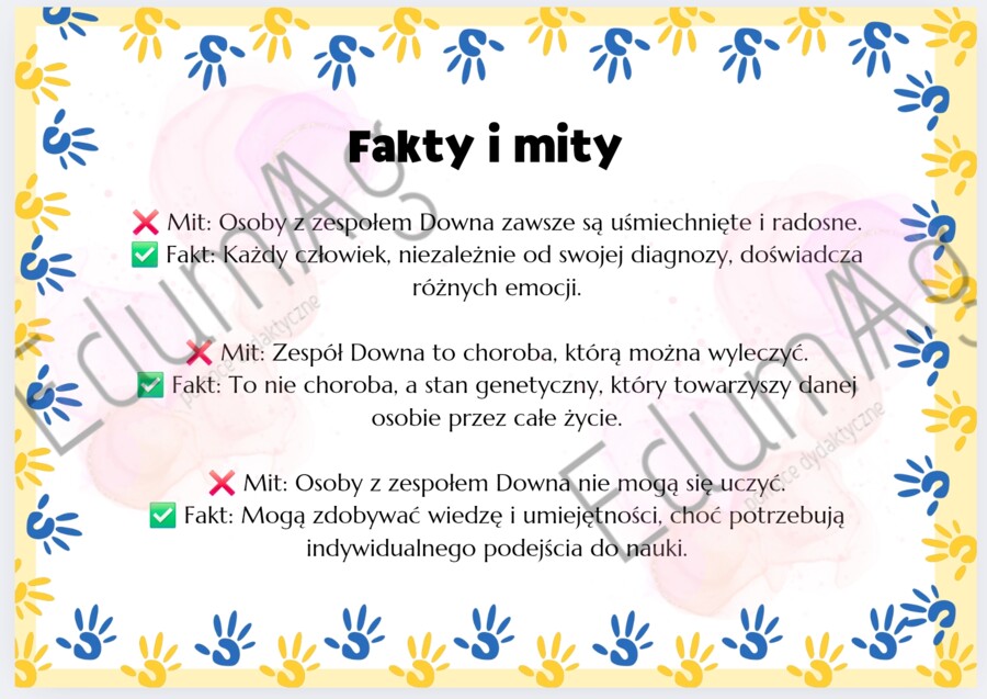 Światowy Dzień Zespołu Downa 21 marca