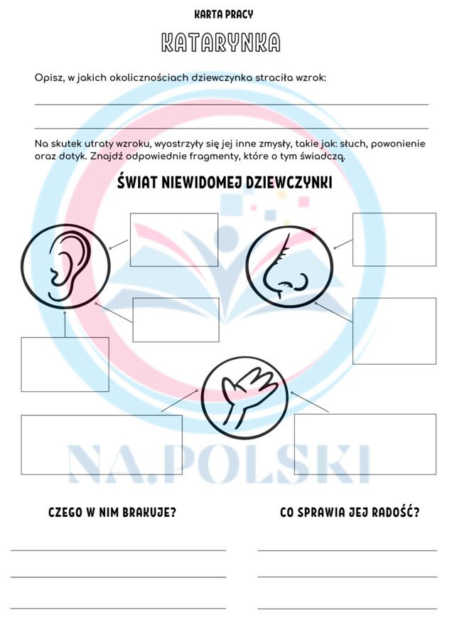 Katarynka - karta pracy