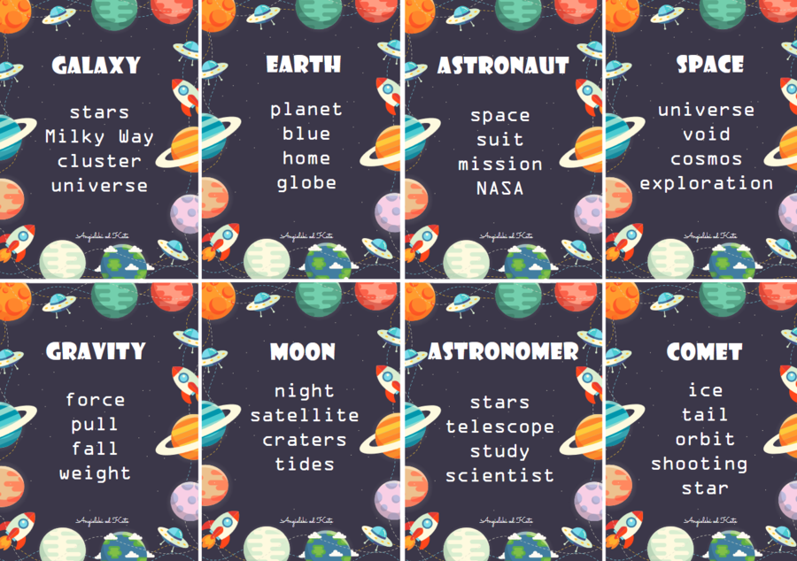 Space (kosmos) taboo / 56 kart