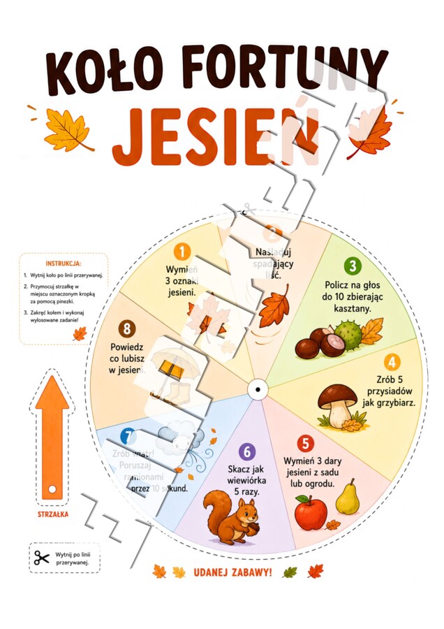 Jesień – pakiet edukacyjny (100 stron)