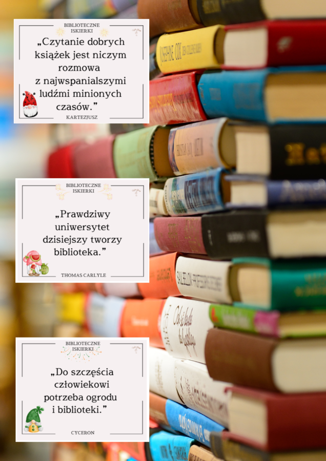 Biblioteczne iskierki - cytaty