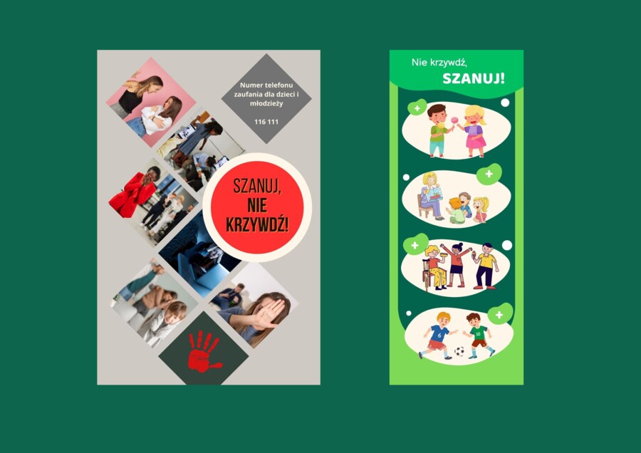 Standardy Ochrony Małoletnich - plakaty informacyjne