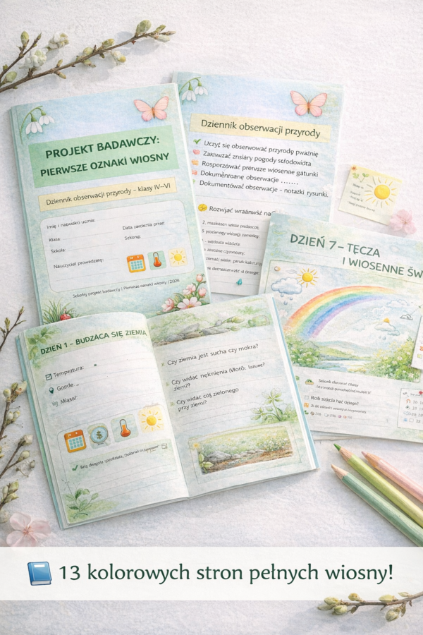 Projekt badawczy „Pierwsze oznaki wiosny”
