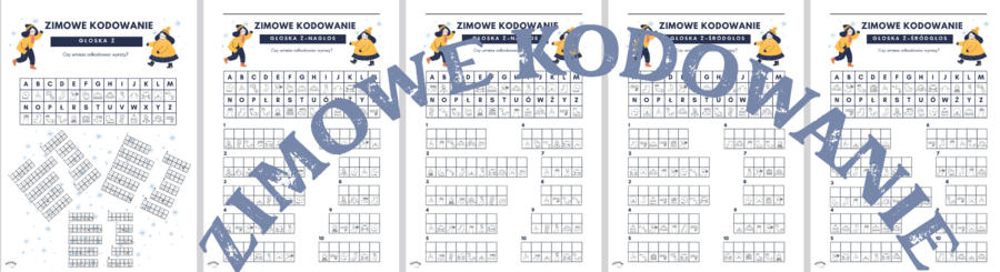 Logopedia - zimowe kodowanie głoska ż