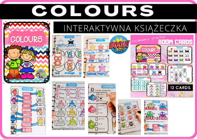 COLOURS - INTERAKTYWNA KSIĄŻECZKA