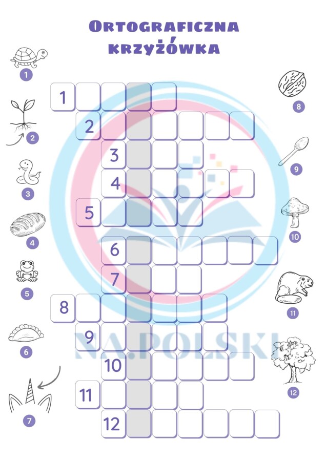 Ortograficzna krzyżówka