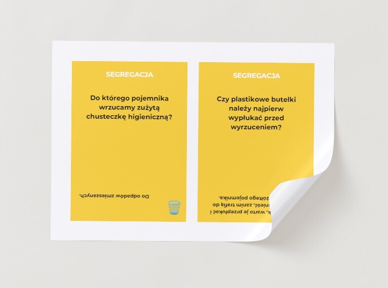 Gra planszowa o recyklingu