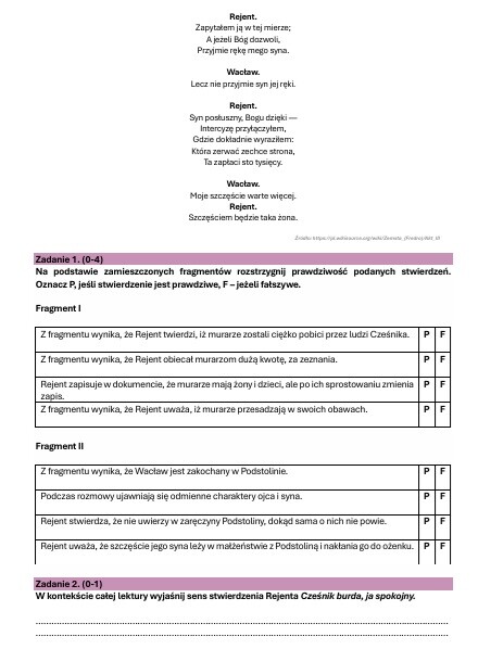 Lektury na korepetycjach - zestaw dla korepetytorów pracujących z uczniami do E8